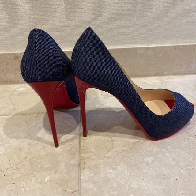 Christian Louboutin デニムパンプス