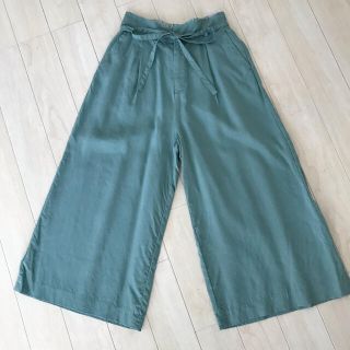 ユナイテッドアローズグリーンレーベルリラクシング(UNITED ARROWS green label relaxing)の値下げしました！ユナイテッドアローズ　ワイドパンツ　レディース(カジュアルパンツ)