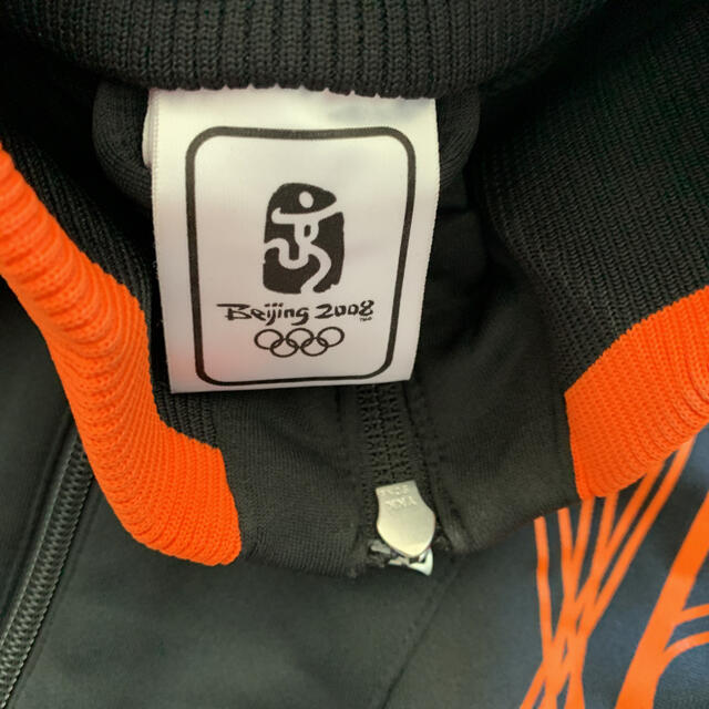 激レア☆アディダスadidas北京オリンピック公式ジャージ ー オレンジ