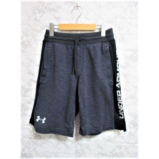 アンダーアーマー(UNDER ARMOUR)の☆アンダーアーマー サイドロゴ スウェットパンツ ショーツ ハーフパンツ/M(ショートパンツ)