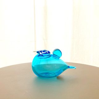 イッタラ(iittala)のBaby Blue Oiva Toikka バード  箱あり(置物)