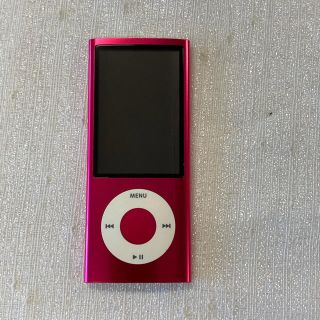 アップル(Apple)の 動作未確認！　傷あり　iPod　ジャンク　ピンク　本体(ポータブルプレーヤー)