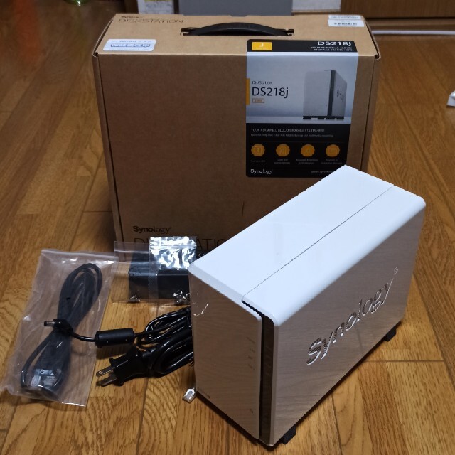 Synology DISKSTATION DS218j + HDD 3TBx2 - PC周辺機器 Synology DISKSTATION DS218j + HDD 3TBx2 - PC周辺機器