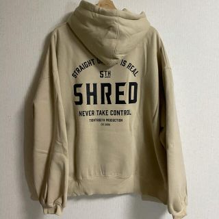 シュプリーム(Supreme)の値下げしました！希少shred 5th パーカー(パーカー)