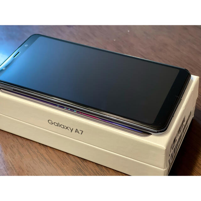 Galaxy(ギャラクシー)のGalaxy A7 SIMフリー ブラック スマホ/家電/カメラのスマートフォン/携帯電話(スマートフォン本体)の商品写真