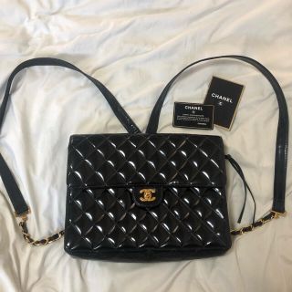 シャネル(CHANEL)のCHANEL マトラッセ　リュック　パテント(リュック/バックパック)