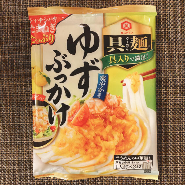 キッコーマン(キッコーマン)のキッコーマン食品 具麺 ゆずぶっかけ 120g ×6袋  12食分 食品/飲料/酒の加工食品(レトルト食品)の商品写真