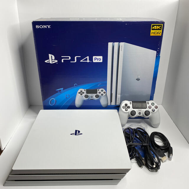 【同梱不可】 PlayStation4 - SONY ps4Pro 本体 CUH-7200BB02 グレシャーホワイト 家庭用ゲーム機本体 【同梱不可】 PlayStation4 - SONY ps4Pro 本体 CUH-7200BB02 グレシャーホワイト 家庭用ゲーム機本体