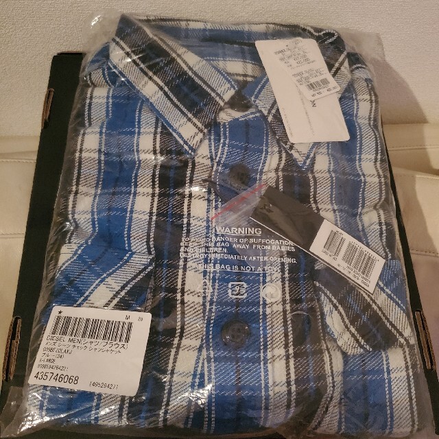 DIESEL(ディーゼル)のDIESEL　チェックシャツ　XL レディースのトップス(シャツ/ブラウス(長袖/七分))の商品写真