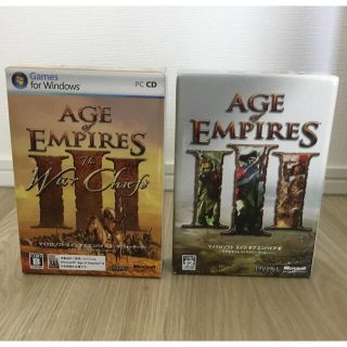 マイクロソフト(Microsoft)のAge of Empires III &The War Chiefs(XP専用)(PCゲームソフト)