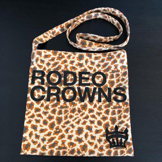 ロデオクラウンズワイドボウル(RODEO CROWNS WIDE BOWL)のRgoods color sacosh  柄オレンジ(ショルダーバッグ)