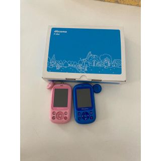 フジツウ(富士通)のdocomo キッズケータイ　(携帯電話本体)