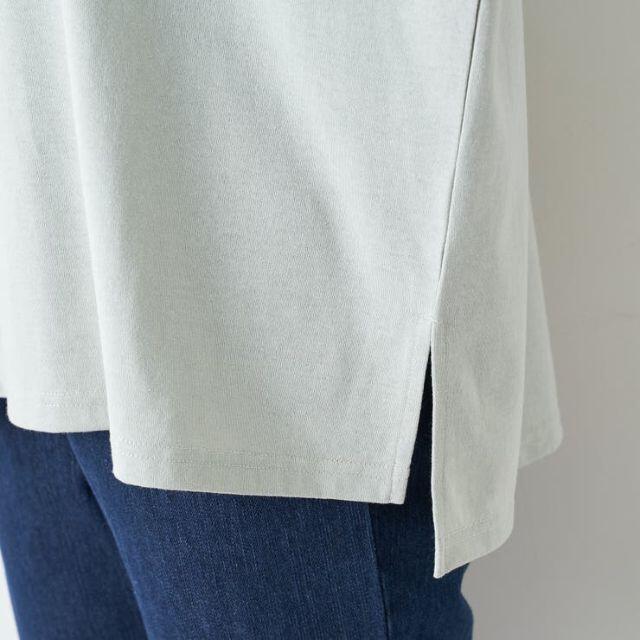 OLIVEdesOLIVE(オリーブデオリーブ)の☆送料無料☆BACKレースアップアソートＴシャツ ブルー レディースのトップス(Tシャツ(半袖/袖なし))の商品写真