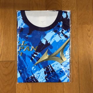 ミズノ(MIZUNO)のミズノ　Tシャツ　Mサイズ　大会会場限定品　ブルー(ウェア)