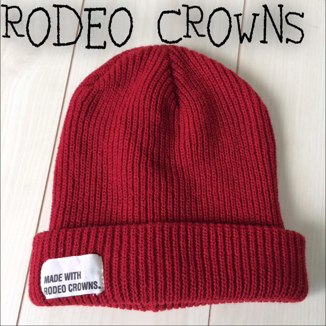 RODEO CROWNS(ロデオクラウンズ)のRODEO CROWNS ビーニー レディースの帽子(ニット帽/ビーニー)の商品写真