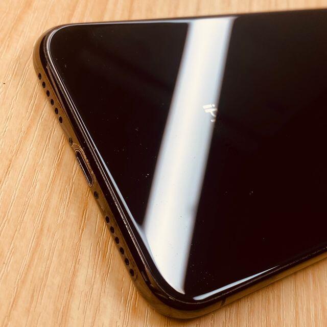 iPhone(アイフォーン)のジャンク品 SIMフリー iPhoneX 256GB　581 スマホ/家電/カメラのスマートフォン/携帯電話(スマートフォン本体)の商品写真