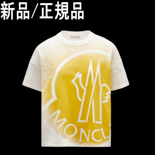 ●新品/正規品● MONCLER グラデーション ビッグ ロゴ Tシャツ