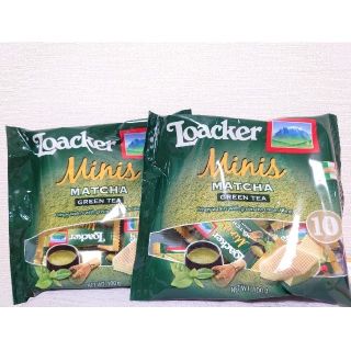 ローカ(ROHKA)のLoacker Minis ローカー ミニーズ 抹茶　2袋(菓子/デザート)