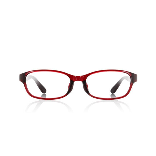 JINS(ジンズ)のJINS 赤フレームメガネ レディースのファッション小物(サングラス/メガネ)の商品写真