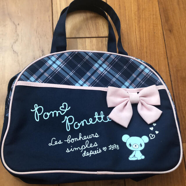 pom ponette(ポンポネット)のポンポネット　女児　バック キッズ/ベビー/マタニティのこども用バッグ(トートバッグ)の商品写真