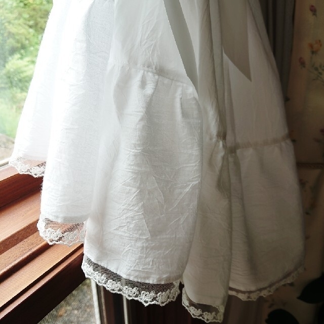ロシアン様専用 ホワイトコットン♪&ダスティピンクコットン♪カフェ