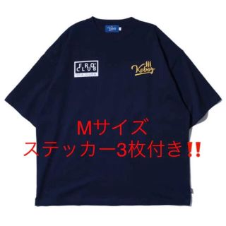 ケボズKEBOZ × FROCLUB SD S/S TEE【NAVY】(Tシャツ/カットソー(半袖/袖なし))