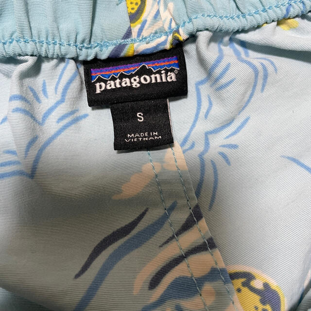 patagonia(パタゴニア)の廃盤　パタゴニア　ベアリー　バギーズショーツ　タコス柄　S レディースのパンツ(ショートパンツ)の商品写真