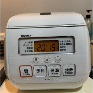 トウシバ(東芝)のTOSHIBA3合炊き炊飯器(炊飯器)