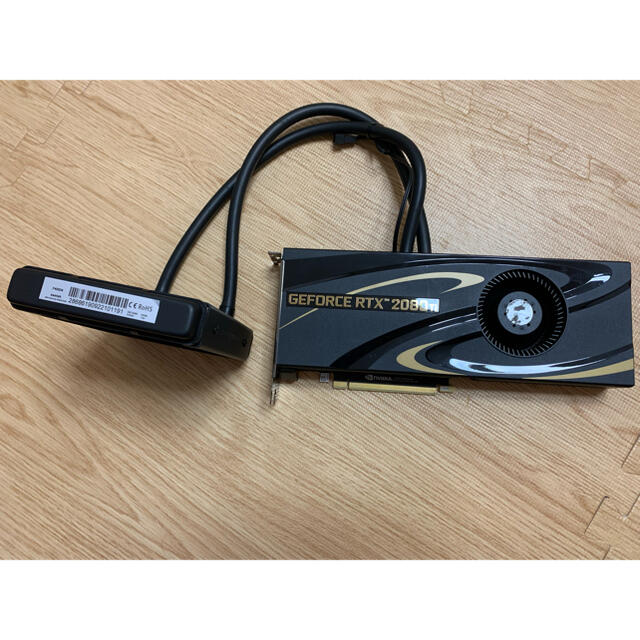 GeForce RTX 2080 Ti 11GB、Asetek 740GN 水冷PCパーツ