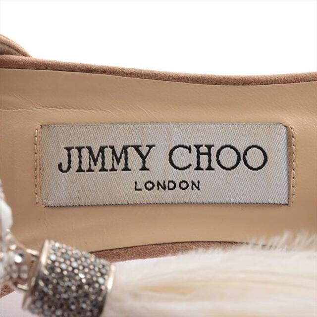 JIMMY CHOO(ジミーチュウ)のジミーチュウ 定価24万 クリスタル サンダル 35(約22)19900→ レディースの靴/シューズ(サンダル)の商品写真