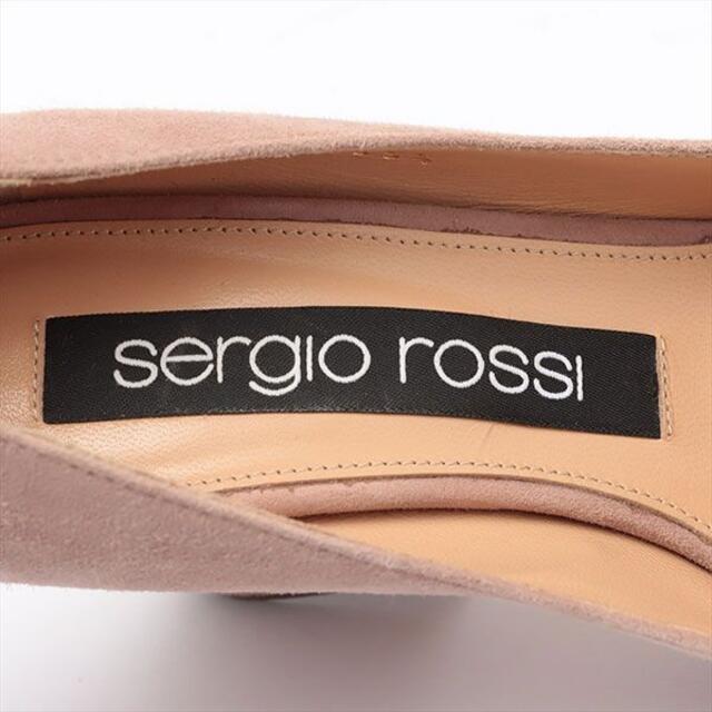 Sergio Rossi(セルジオロッシ)のセルジオロッシ スエード パンプス 35.5(約22.5cm)15900→ レディースの靴/シューズ(ハイヒール/パンプス)の商品写真
