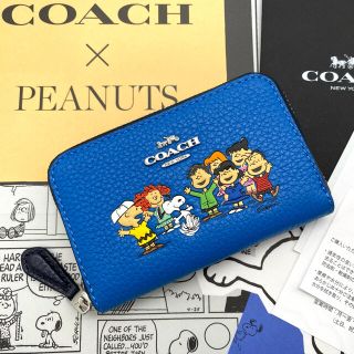 コーチ(COACH)の新品 COACH コーチ  バッグ 財布 コインケース フレンズ ビビットブルー(財布)