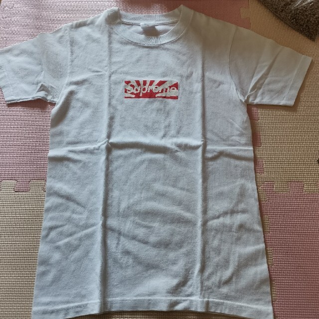 2011 supreme benfit box logo tee 日章旗