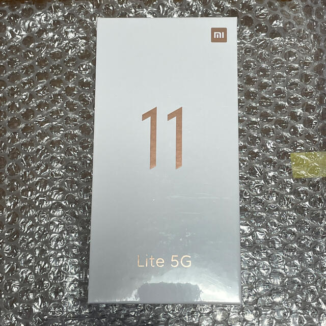 スマホ/家電/カメラXiaomi シャオミ Mi 11 Lite 5G ブラック