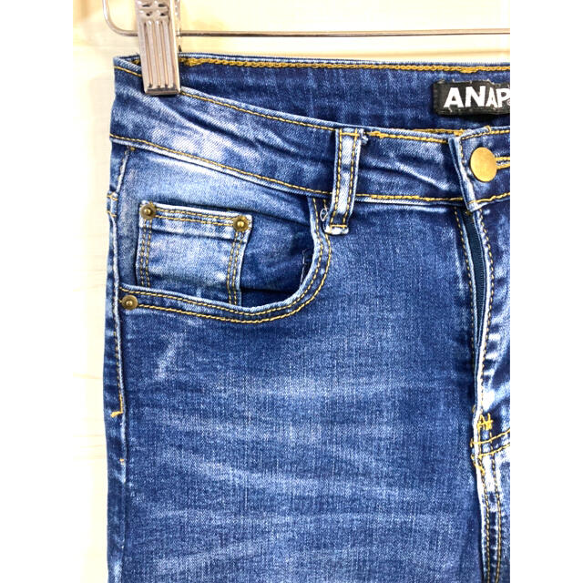 ANAP(アナップ)のANAP アナップ ダメージデニム ジーンズ M レディースのパンツ(デニム/ジーンズ)の商品写真