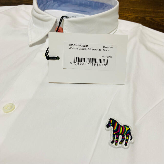 PS Paul Smith 新品 カジュアルフィット 半袖シャツ メンズS
