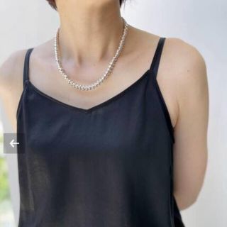 アパルトモンドゥーズィエムクラス(L'Appartement DEUXIEME CLASSE)の HARPO SILVER NavajoMixpearl45cmNecklace(ネックレス)