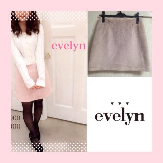 エブリン(evelyn)のファースカート(ミニスカート)