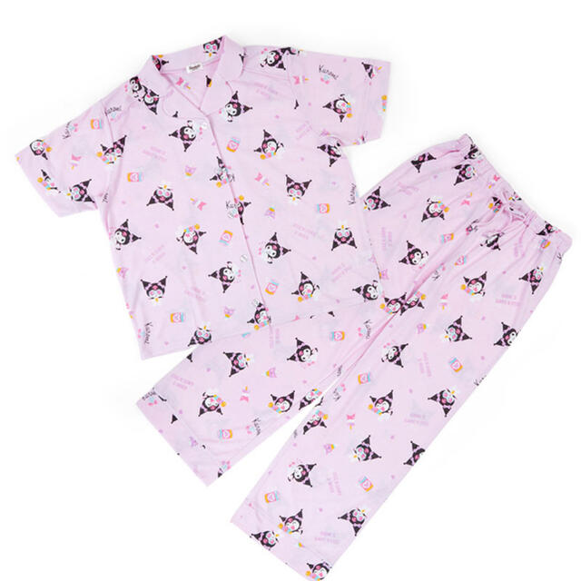 マイメロディ(マイメロディ)のサンリオ❣️ クロミ 半袖　シャツパジャマ レディースのルームウェア/パジャマ(パジャマ)の商品写真