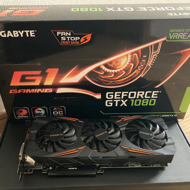 GIGABYTE GeForce GTX1080 グラフィックカード