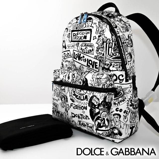 新品 DOLCE & GABBANA ナイロン バックパック