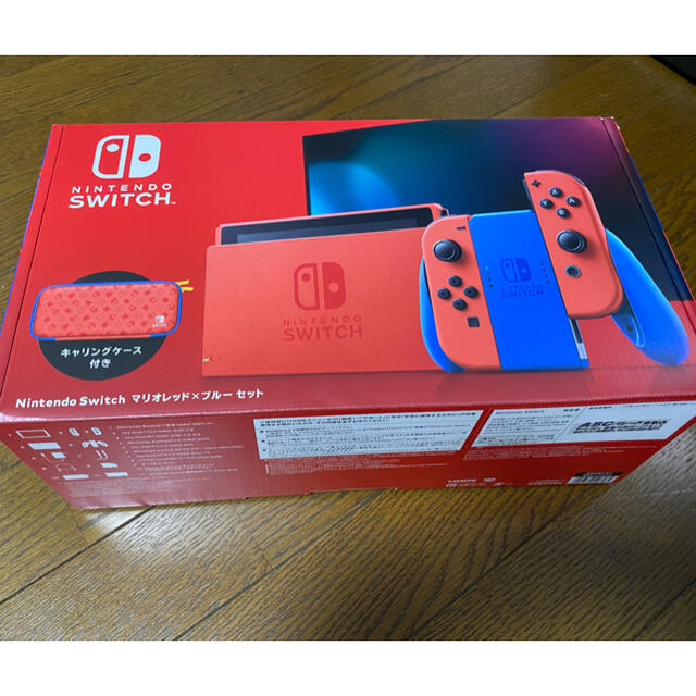 家庭用ゲーム機本体任天堂 Nintendo Switch マリオレッド×ブルー セット
