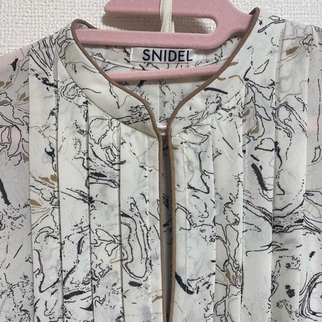 snidel マーブル柄フラワーワンピース hidy@mamさま専用