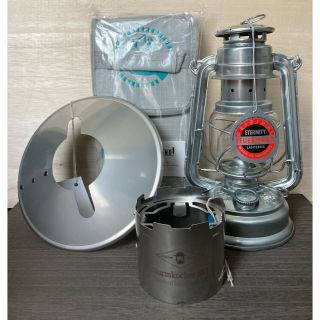 【新品・未使用】Feuerhand Lantern 276 Zink 4点セット(ライト/ランタン)