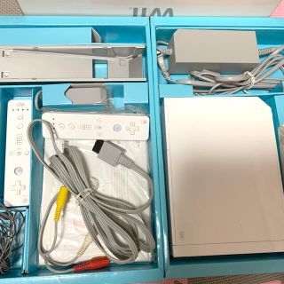 ニンテンドウ(任天堂)の【送料込み】任天堂 Wii フルセット 動作確認済 週末セール(家庭用ゲーム機本体)