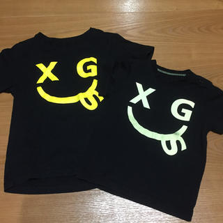 エックスガール(X-girl)のX-girl90&130Tシャツセット おそろい(Tシャツ/カットソー)