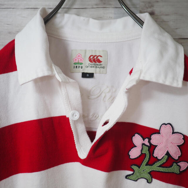 CANTERBURY×JRFU 1930年復刻ラグビーシャツ