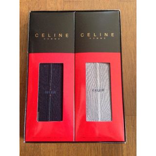 セリーヌ(celine)の【再☆お値下げ中!?】未使用♡セリーヌ 靴下 ２足セット(ソックス)