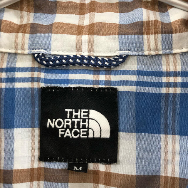 THE NORTH FACE(ザノースフェイス)のTHE NORTH FACE/半袖シャツ/メンズ/チェック/Ｍ/ボタン メンズのトップス(シャツ)の商品写真