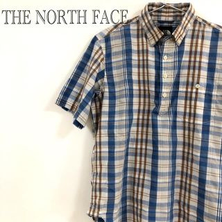 ザノースフェイス(THE NORTH FACE)のTHE NORTH FACE/半袖シャツ/メンズ/チェック/Ｍ/ボタン(シャツ)